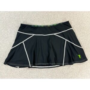 William Murray Compression Line Golf Tennis Skirt (Women's XL) Black